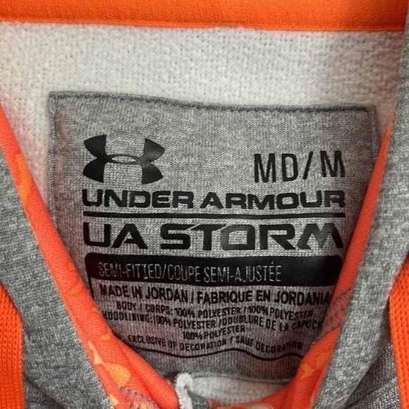 Under Armour Semi Fitted UA Storm Hoodie / Sweatshirt - Picture 4 of 6